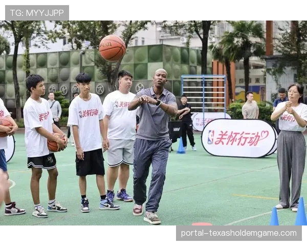 特写：NBA关怀行动在非洲新建的篮球训练营正式揭牌
